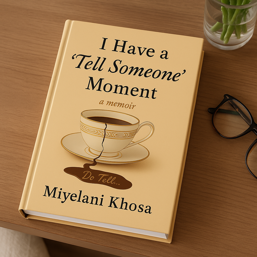 Cover image of I Have a 'Tell Someone' Moment by Miyelani Khosa featured in blog post I Am the Story