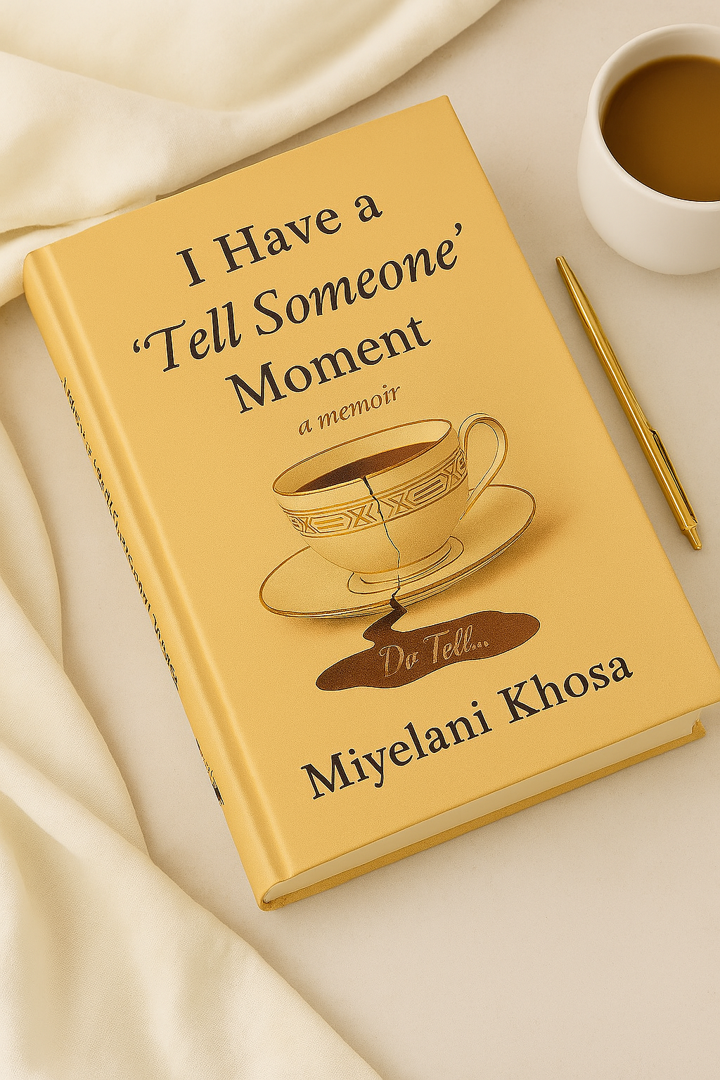 Hardcover edition of I Have a 'Tell Someone' Moment – Coming Soon