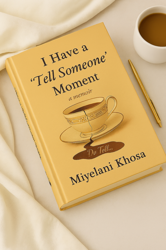 Hardcover edition of I Have a 'Tell Someone' Moment – Coming Soon